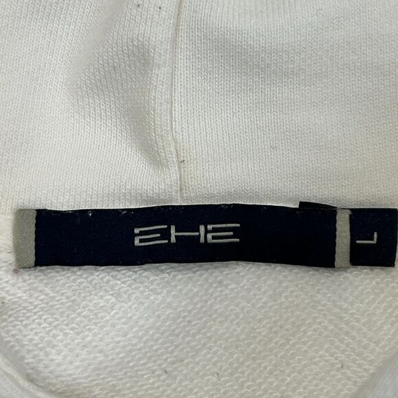 Neverland Is A State of Mind Monolith Hoodie Mens Medium Greg Eason EHE White - Picture 4 of 6